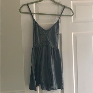 Dark green Tank Top.